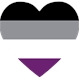 Rainbow Asexual Flag Sticker